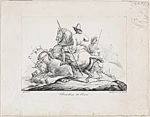 Bouchers de Rome by Théodore Gericault|Charles de Lasteyrie