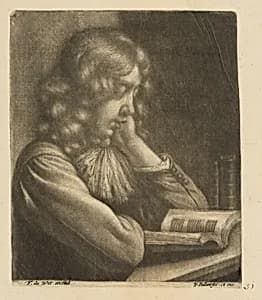 Boy Reading a Book by Wallerant Vaillant