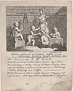 Boys Peeping at Nature by William Hogarth