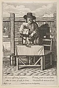 Brandy or Cure Seller by Abraham Bosse|Jean I Leblond