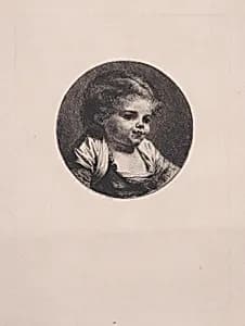 Bust of a Little Girl by baron Dominique Vivant Denon|Jean-Baptiste Greuze