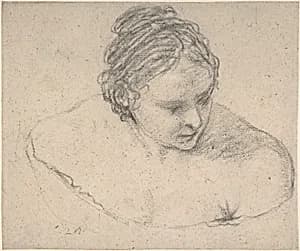 Bust of a Woman looking right
