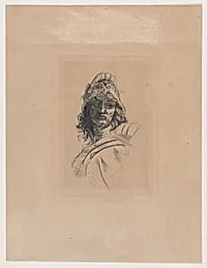 Bust of Bellona by Auguste Rodin