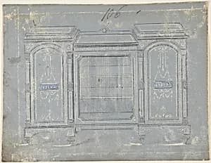 Cabinet Design by Anonymous, British, 19th century