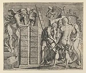 Cadmus Building Thebes by Anonymous, French, School of Fontainebleau, 16th century|Francesco Primaticcio|Master of the Story of Cadmus