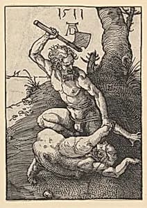Cain Killing Abel by Albrecht Dürer
