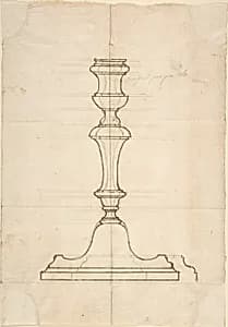 Candlestick by Anonymous, Italian, Bolognese 18th century artist
