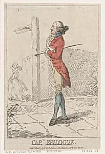 Captain Epilogue by Elizabeth Jackson|Thomas Rowlandson|Edward Topham