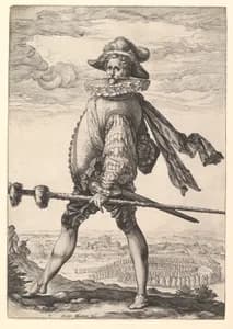 Captain of Infantry by Hendrick Goltzius