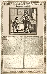 Captain's Love Letter by Abraham Bosse|François Langlois