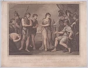 Caractacus Delivered to Ostorius by Francesco Bartolozzi|William Hamilton|Susannah Vivares