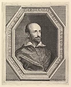Cardinal Bentivoglio by Jean Morin|Anthony van Dyck