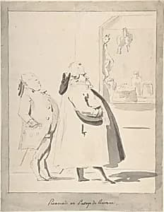 Caricature by Anonymous, French, 18th century