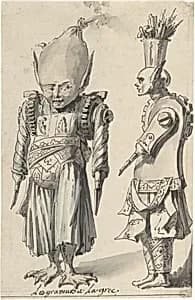 Caricature of Engravers "à la Grecque" by Jean Charles Delafosse|Ennemond Alexandre Petitot