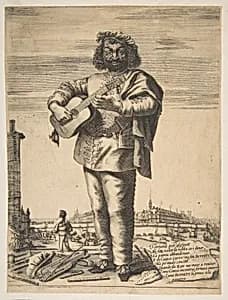 Carlo Cantu called Buffetto by Stefano della Bella