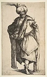 Caspar, from "Three Magi" by Jacques Bellange