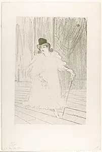 Cecy Loftus by Henri de Toulouse-Lautrec|Edouard Kleinmann