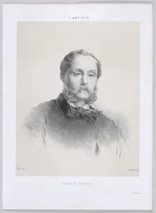 Portrait of Vincent Vidal|Célestin Nanteuil|Bertauts|Charles Joshua Chaplin