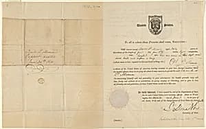 Charles Saint-Mémin's American Passport by Charles B. J. F. de Saint-Mémin|Robert Smith