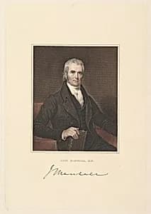 Chief Justice John Marshall by Asher Brown Durand|Henry Inman|John Marshall