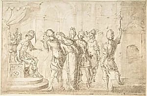 Christ Brought Before Pontius Pilate