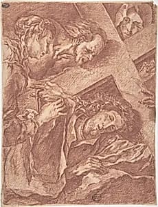 Christ Carrying the Cross by Anonymous, French, 18th century|Jean-Baptiste Greuze