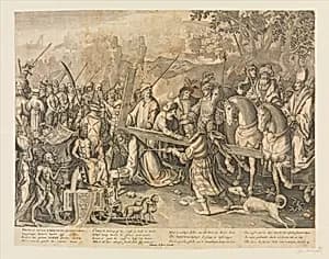 Christ Carrying the Cross (copy) by Joannes de Ram|Nicolaes de Bruyn