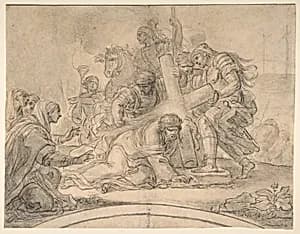 Christ Falls under the Cross