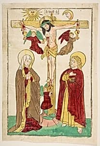 Christ on the Cross by Anonymous, German, 15th century