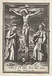 Christ on the Cross by Anonymous|Justus Sadeler