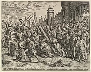Christ on the Way to Calvary by Hieronymus Cock|Hieronymus Bosch|Lambert Lombard