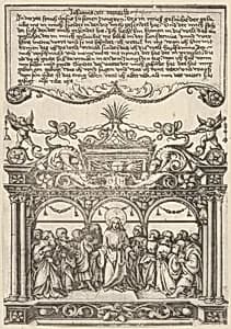 Christ Testifying his Mission by Daniel Hopfer