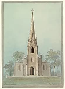 Church of the Holy Apostles, New York City by Alexander Jackson Davis