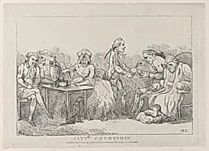 City Courtship by Thomas Rowlandson|S. W. Fores