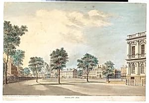City Hall Park, New York by Alexander Jackson Davis
