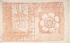 Classical Molding with Floral Elements by Thomas Hardwick