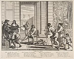 Clothing Beggars by Abraham Bosse|Jean I Leblond