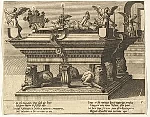 Cœnotaphiorum (6) by Hans Vredeman de Vries|Johannes van Doetecum I|Lucas van Doetecum|Hieronymus Cock