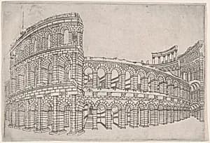 Colosseum by Jacques Androuet Du Cerceau