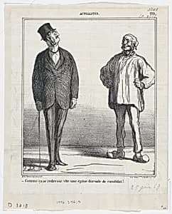 Comme ça se redresse vite. . . by Walter Frères|Honoré Daumier|Arnaud de Vresse