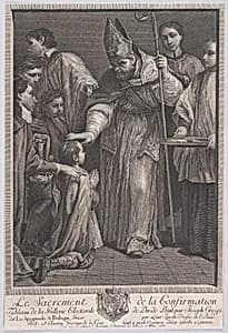 Confirmation, from "The Seven Sacrements" by Giuseppe Maria Crespi|Lorenzo Zucchi