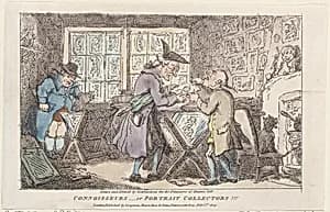 Connoisseurs–or Portrait Collectors !!! by Thomas Rowlandson|John Britton|Longman, Hurst, Rees and Orme