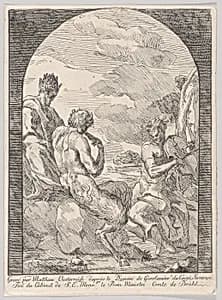 Contest between Apollo and Marsyas by Girolamo da Carpi (Girolamo Sellari)|Matthias Oesterreich