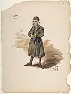 Costume Design for "Adam"