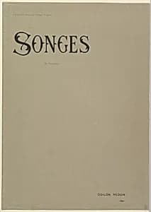 Cover of Songes Album by Odilon Redon