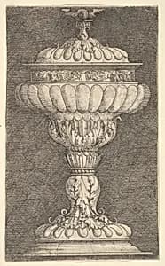 Covered Goblet with a Winged Ball on Top by Albrecht Altdorfer