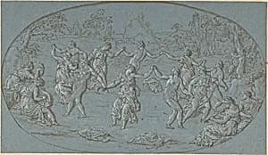 Dancing Nymphs in a Glade by Peter Paul Rubens|Bernard Picart|Guglielmo della Porta