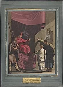Daniel interprets Nebuchadnezzar's Dream by Franz von Hauslab the Younger