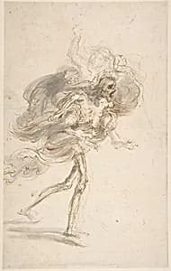 Death Carrying a Child