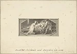 Death of Aridaeus and Eurydice by Edward Francis Burney